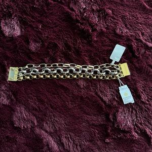 KENDRA SCOTT Ryder Chain Bracelet In Mixed Metal/ Gold, Silver